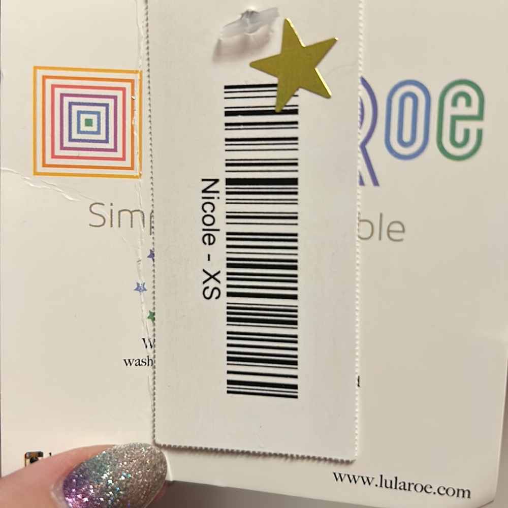 LuLaRoe Nicole style dress (XS) - Picture 4 of 5